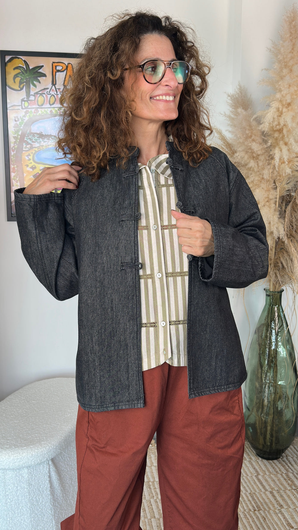 Veste en jean