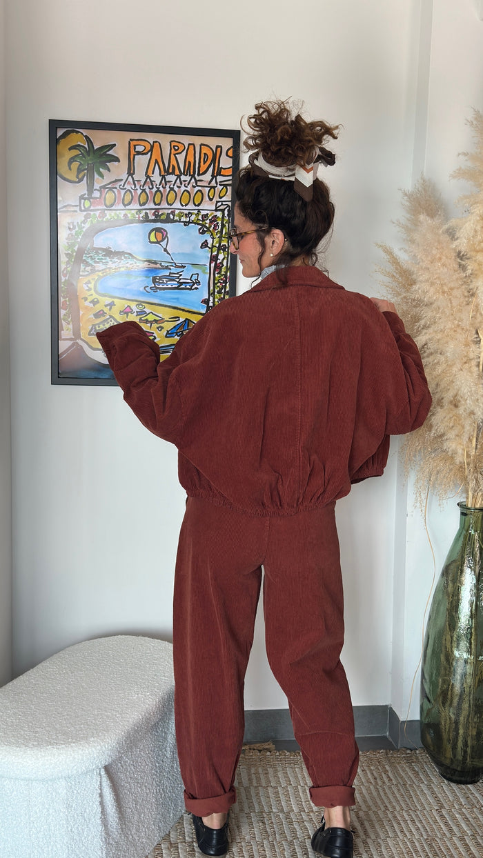 Pantalon en velours