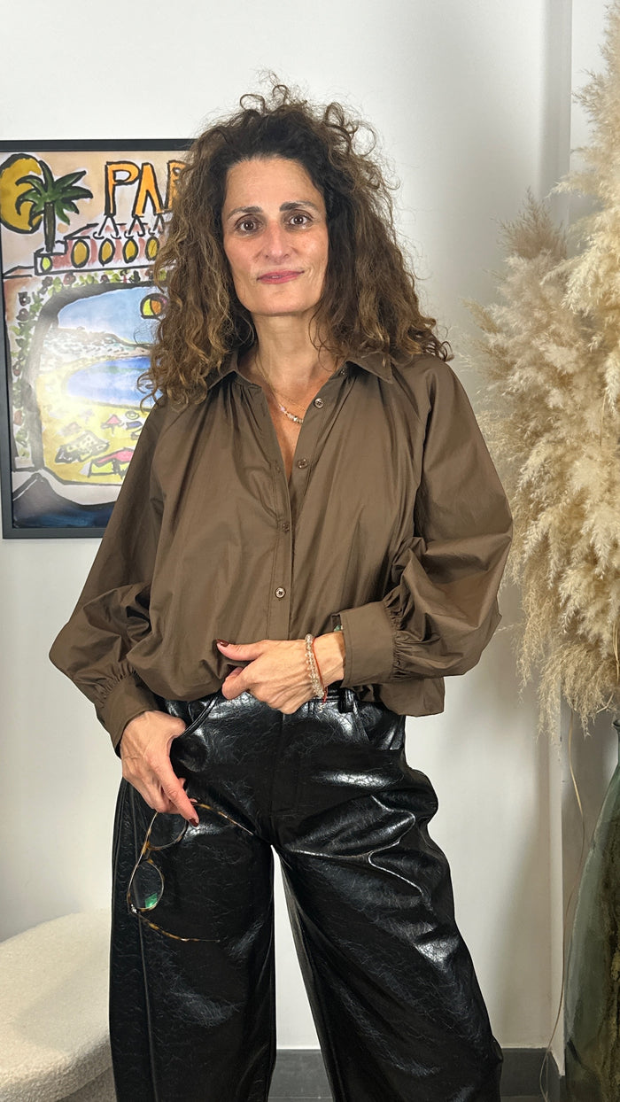 Chemise ceinturée