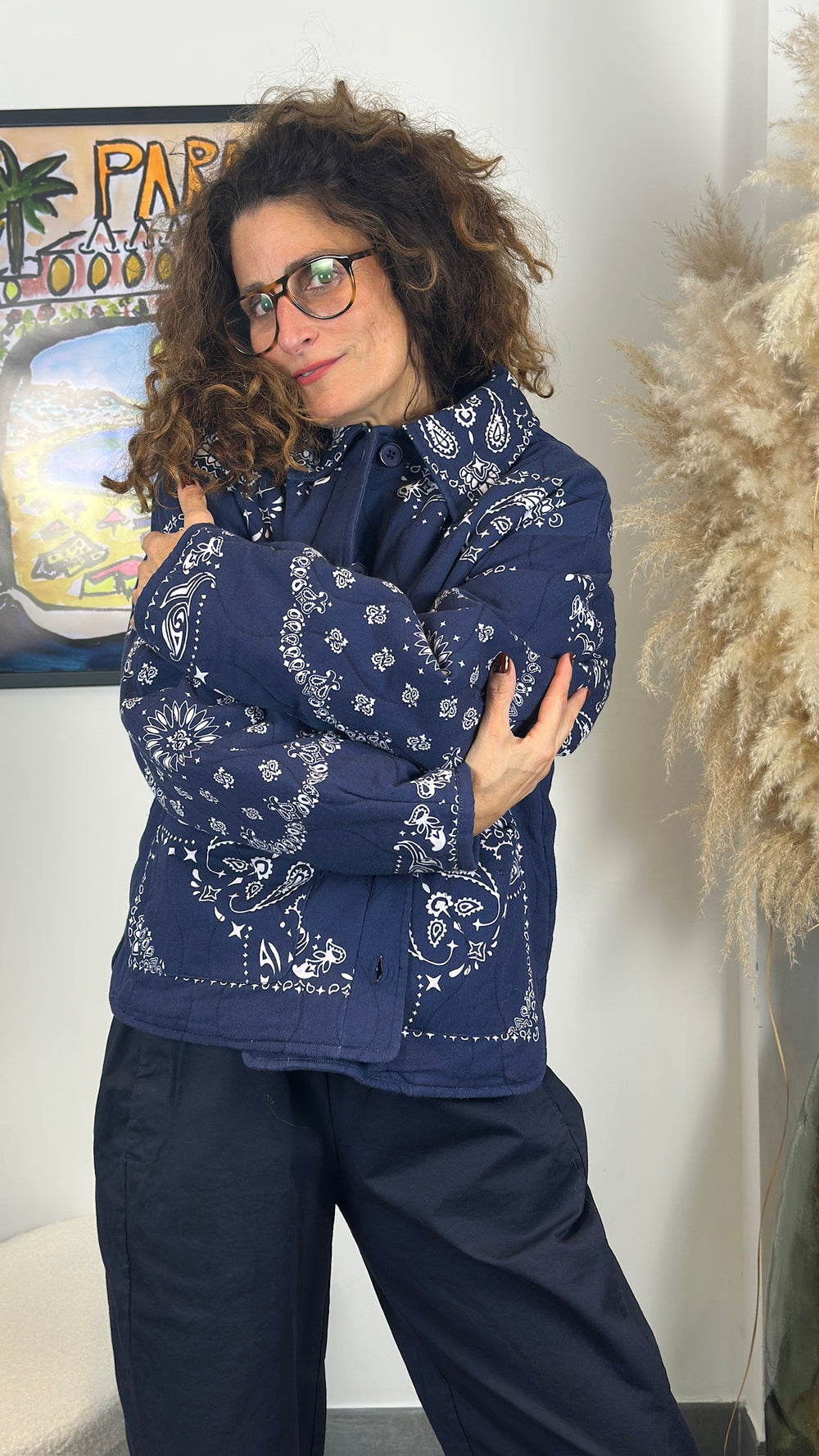 Veste bandana reversible