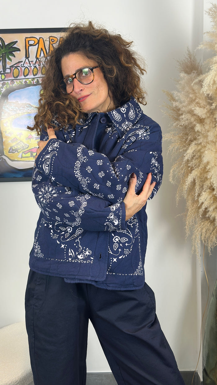Veste bandana reversible