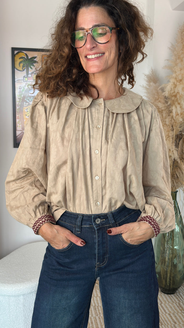 Chemise tissée