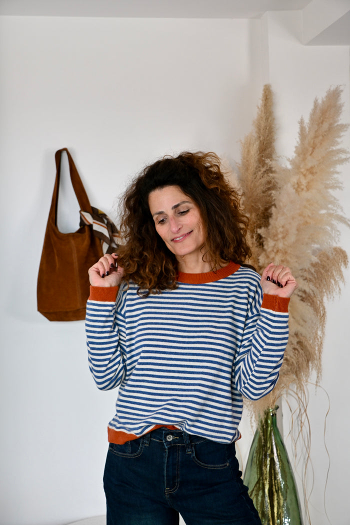 Pull marinière